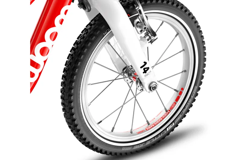 woom ORIGINAL 1 Plus - 14inch Lightweight Balance Bike - Red-6