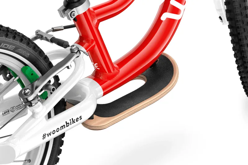 woom ORIGINAL 1 Plus - 14inch Lightweight Balance Bike - Red-7