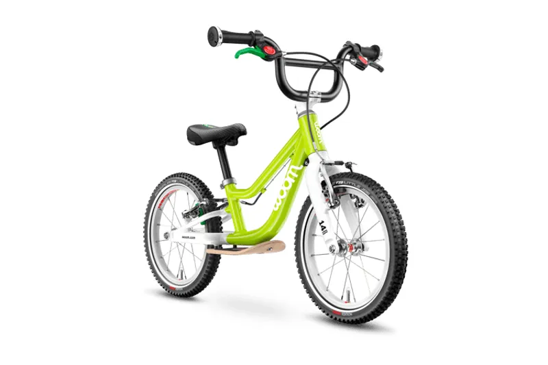 woom ORIGINAL 1 Plus - 14inch Lightweight Balance Bike - LIzard Lime-1