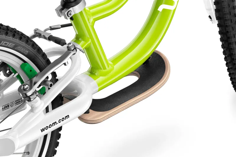 woom ORIGINAL 1 Plus - 14inch Lightweight Balance Bike - LIzard Lime-7