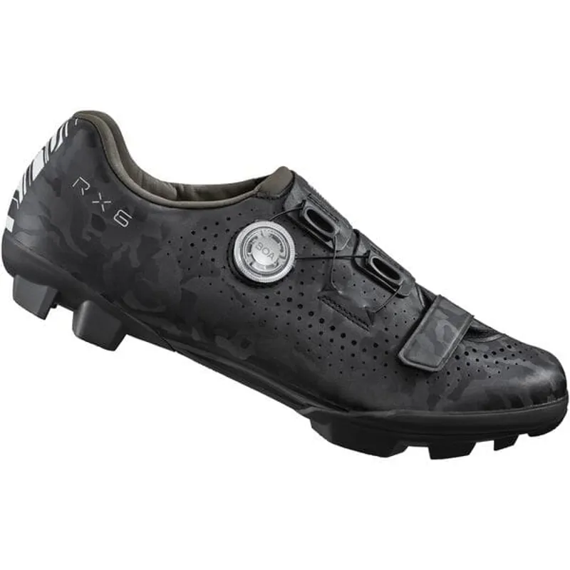 Shimano RX6 - 2bolt Gravel / Adventure Shoe - Black