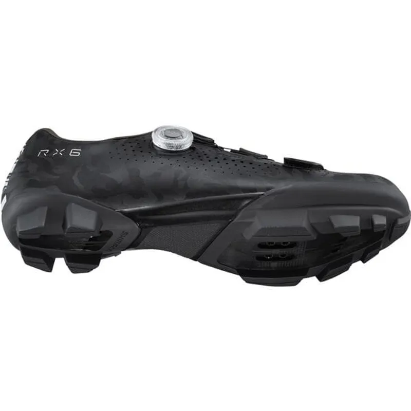 Shimano RX6 - 2bolt Gravel / Adventure Shoe - Black-3