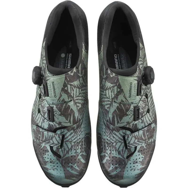 SHIMANO RX8 Shoes Tropical Leaves-1