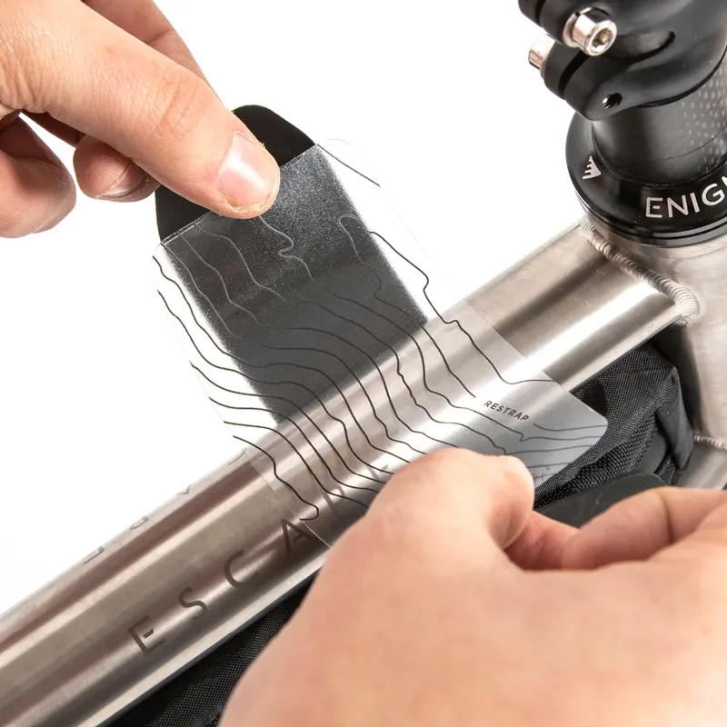 Restrap Bicycle Protection Kit - Black Contour Lines-6