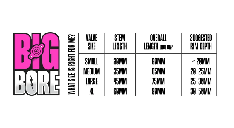 Muc-Off Tubeless Valves Big Bore Lite - Iridescent-3