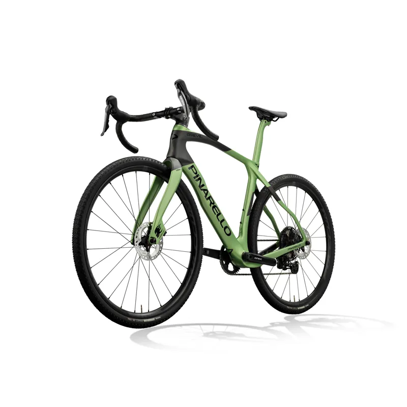 Pinarello Grevil F7 - Shimano GRX820 equipped Gravel Bike - Stone Green-2