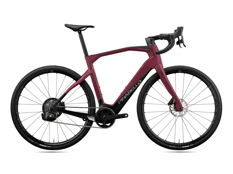 Pinarello Nytro Gravel E7 Disc - Electric Gravel Bike - Italian Wine