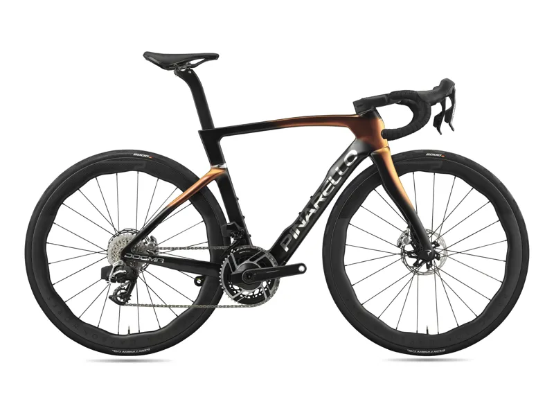 Pinarello Dogma F - SRAM Red equipped Road Race bike - Luxter Red Gold