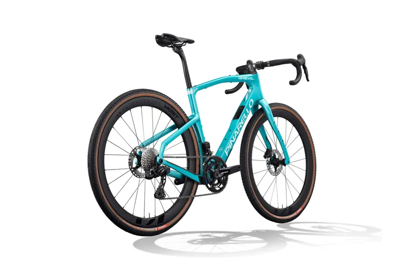 2026 Pinarello Grevil F7 - 1 x 13 SRAM equipped Gravel Bike - Stone Turqoise-1
