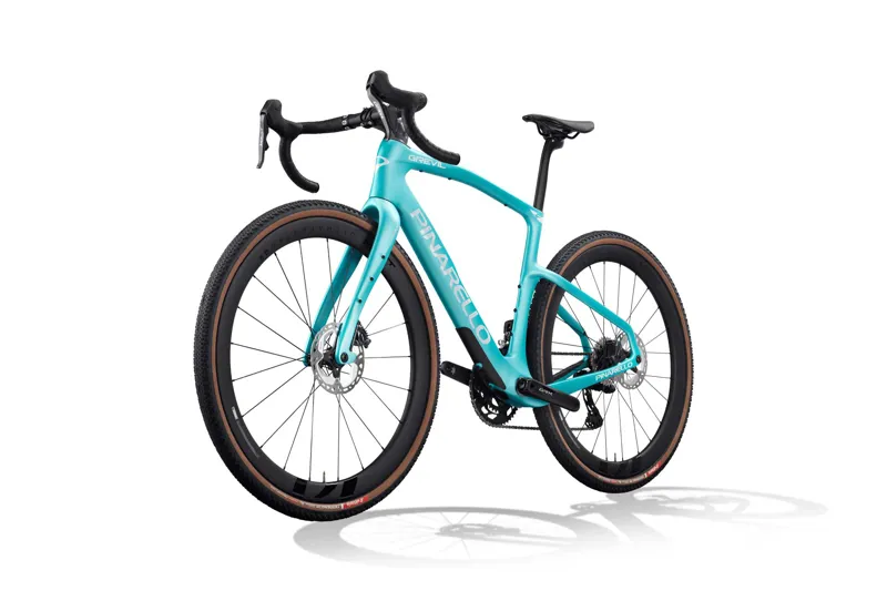 2026 Pinarello Grevil F7 - 1 x 13 SRAM equipped Gravel Bike - Stone Turqoise-2