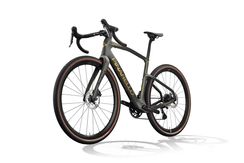 2026 Pinarello Grevile F3 - 2 x 12 GRX equipped Gravel Bike - Etna Black-1