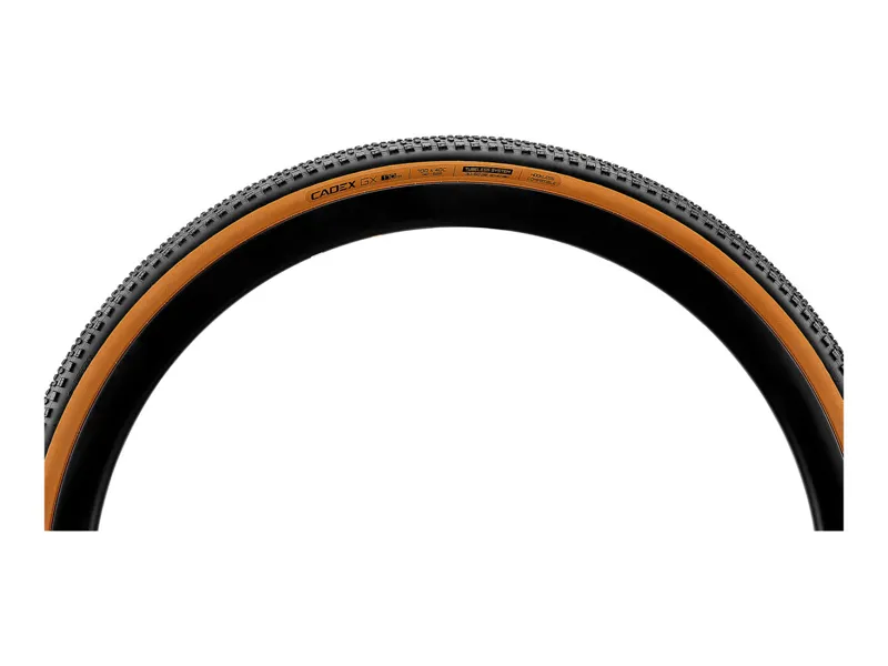 Cadex GX - Tubeless Gravel Tyre - Black / Tan - 700 x 40c-1