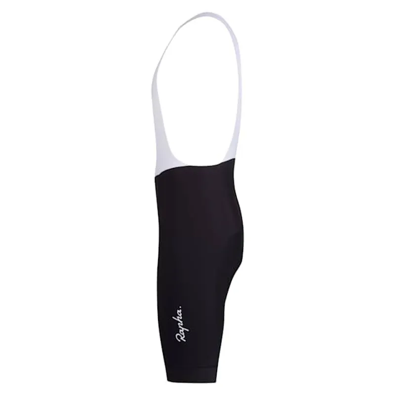 2025 Rapha Men's Core Bib Shorts - Black / White-2