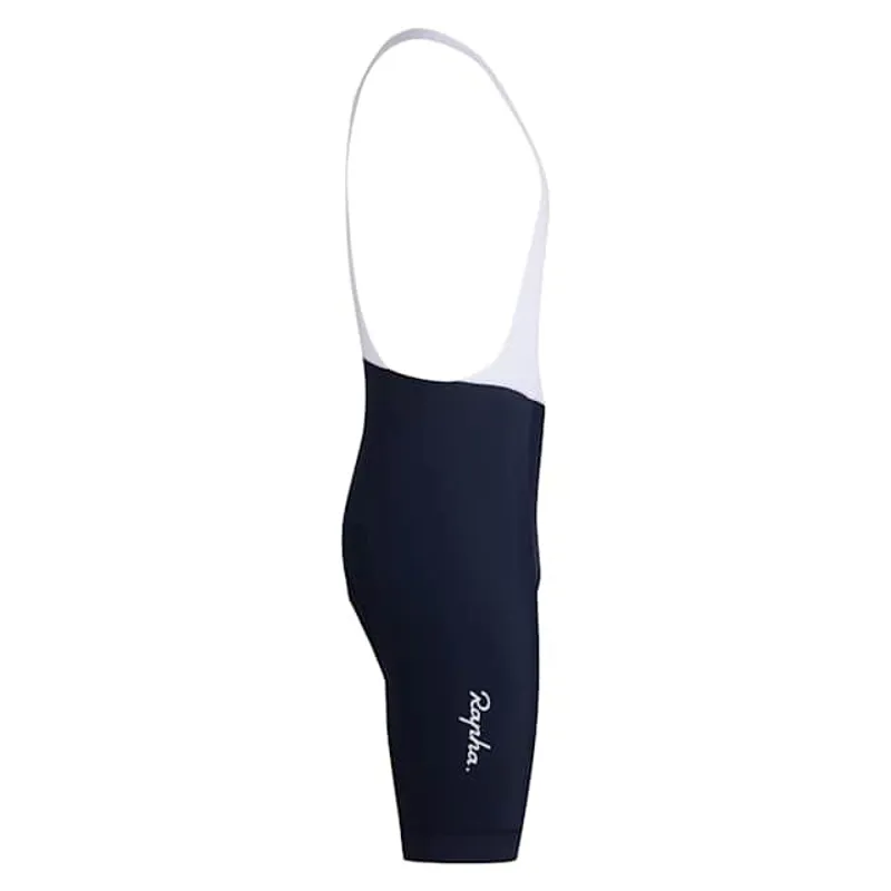 2025 Rapha Men's Core Bib Shorts - Dark Navy / White-3