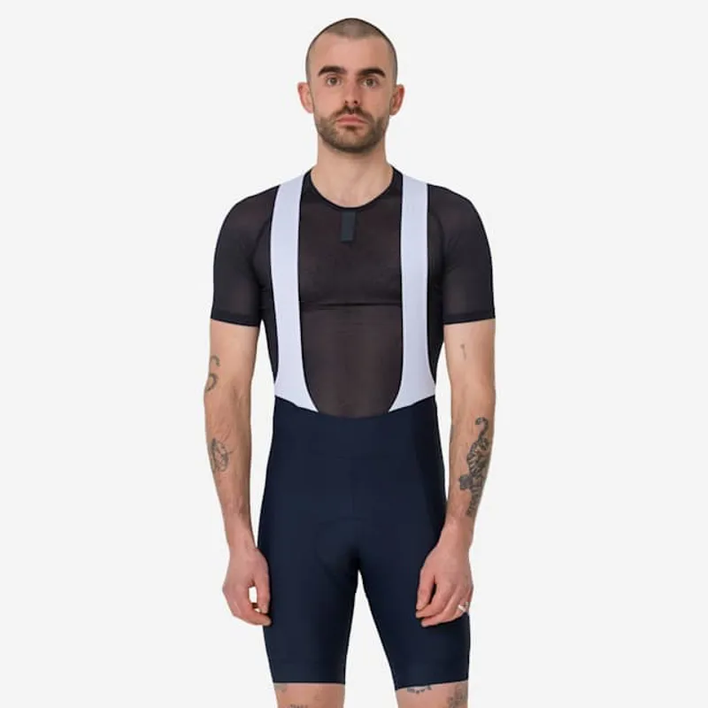 2025 Rapha Men's Core Bib Shorts - Dark Navy / White-5