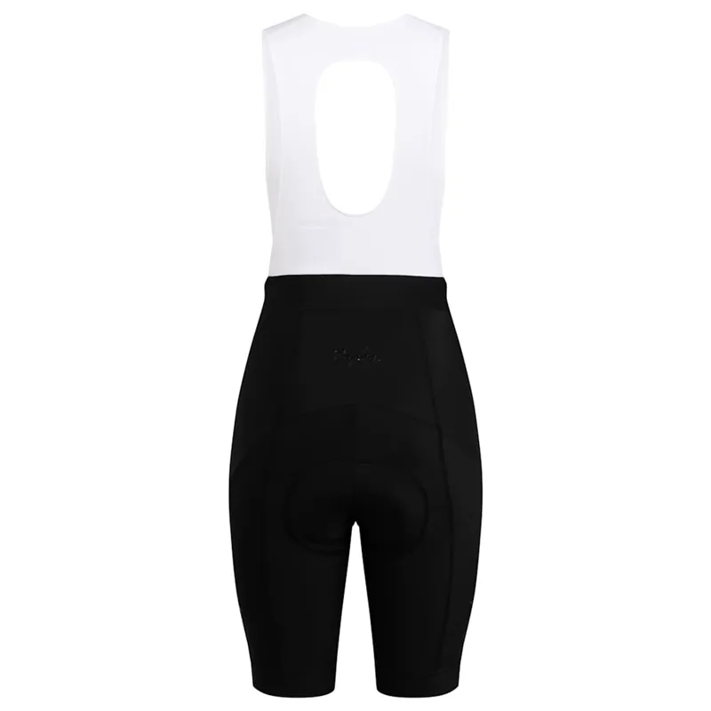 2026 Womens Core Bib Shorts - White / Black-1