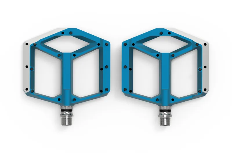 Acid Flat A1-CB Pedals in Blue