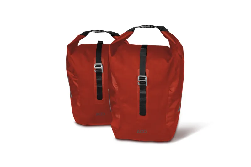 Acid Panniers Travlr 20/2 Bag in Red