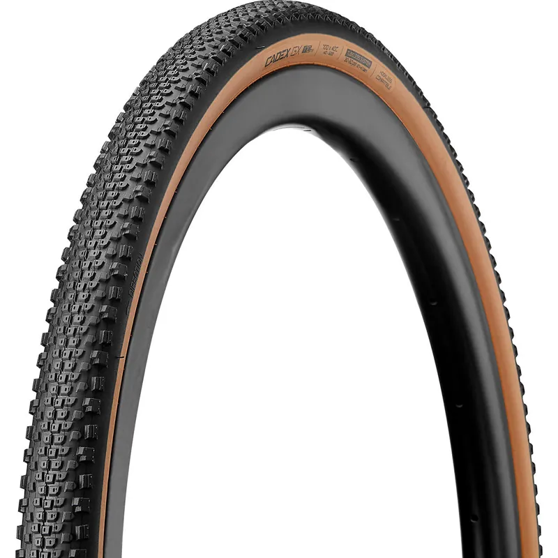Cadex GX - Tubeless Gravel Tyre - Black / Tan - 700 x 40c
