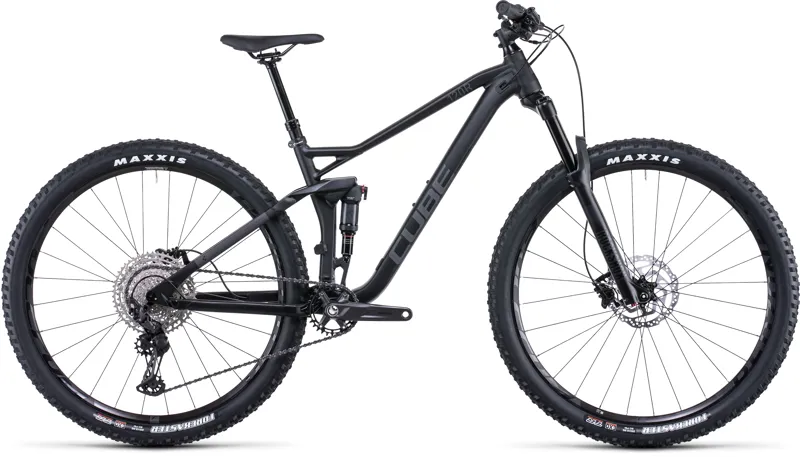 2022 Cube Stereo 120 Race - Full Suspension Mountain Bike - Black