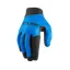 Cube Performance Long Finger Gloves in Blue
