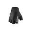 Cube Short Finger Natural Fit Gloves in Black