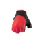 Cube Short Finger Natural Fit Gloves in Red