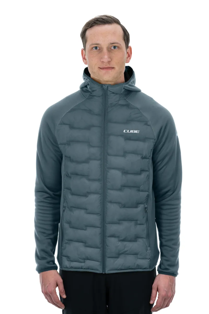 Cube Padded Jacket in Grey