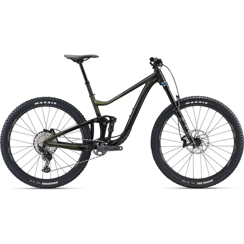 2022 Giant Trance X 29 1 - Trail Bike - Panther / Phantom Green / Chrome