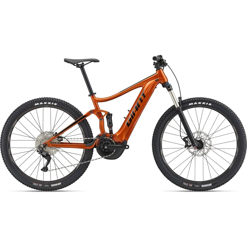 2022 Giant Stance E+ 2 - Electric Mountain Bike - Amber Glow