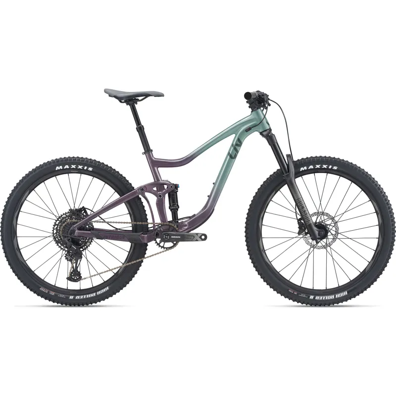 2022 Liv Intrigue - Trail Bike - Eucalyptus / Purple Ash