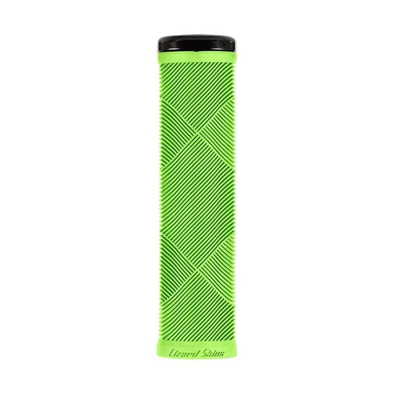 Lizard Skins Strata Single-Sided Lock-On Grips in Lime Green