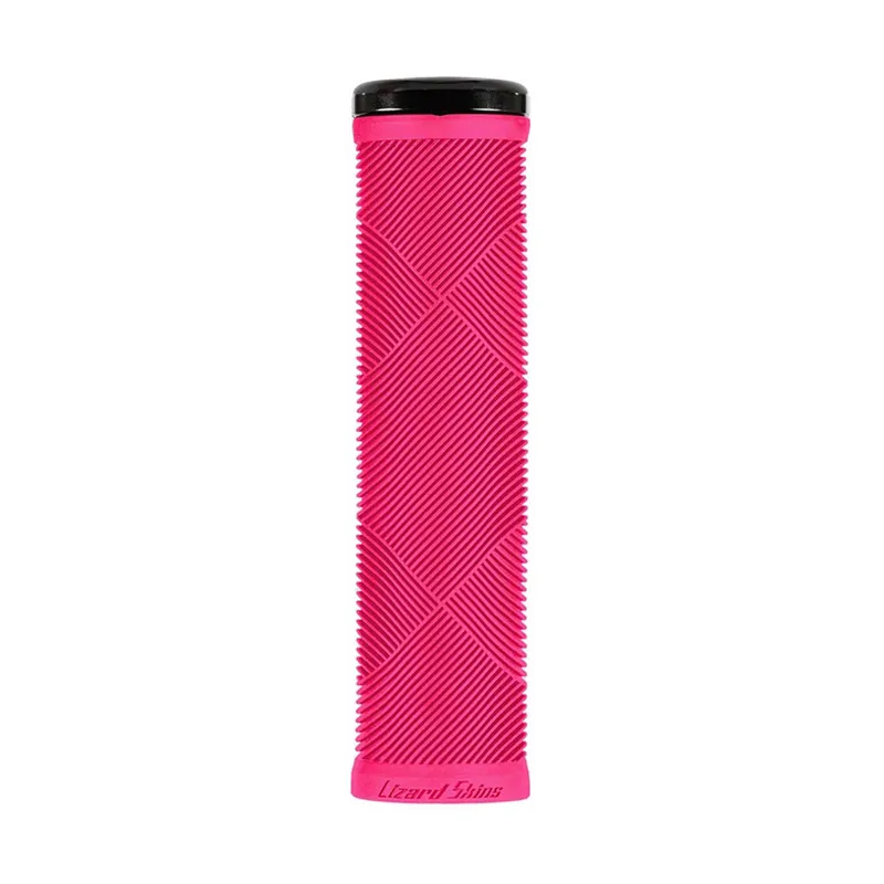 Lizard Skins Strata Single-Sided Lock-On Grips in Neon Pink