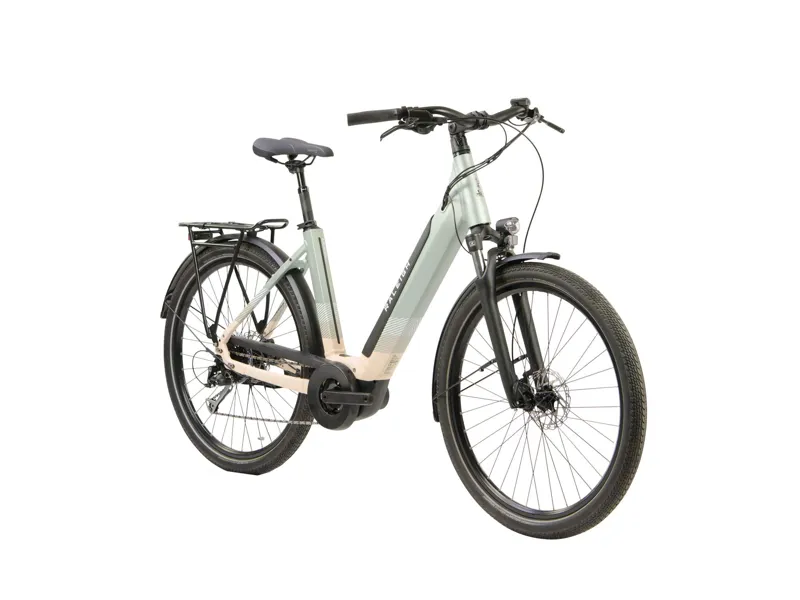 2024 Raleigh Centros - Low Step Electric Hybrid Bike - Mint / Sand-1