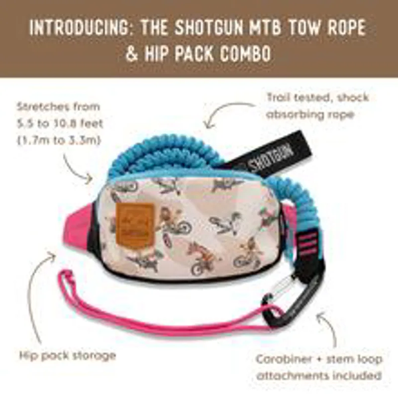 Shotgun Tow Rope and Hip Pack Combo-2