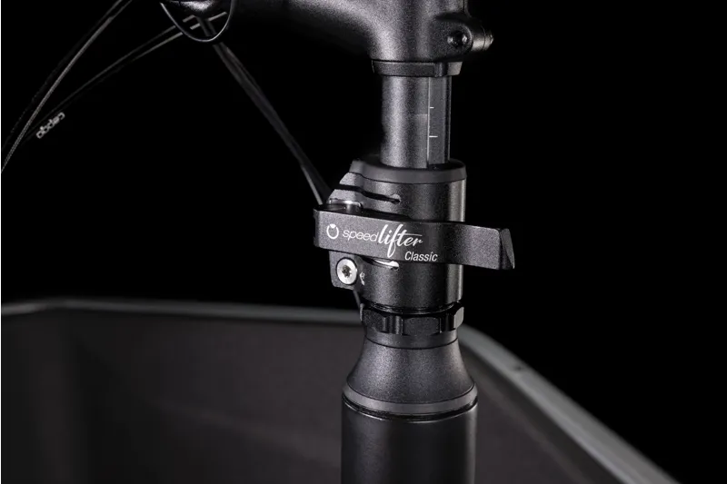 2025 Cube Cargo Dual Hybrid 1000 - Electric Cargo Bike - Flash Grey / Black-1