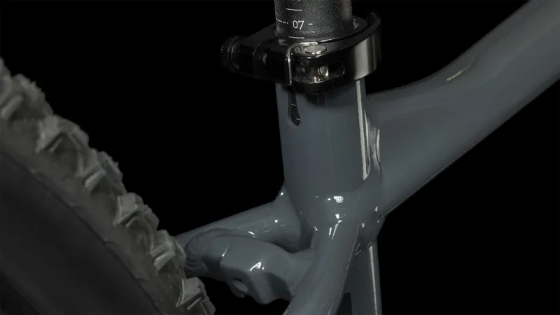 2024 Cube Aim Pro - Mountain Bike - Grey / Flash Yellow-2