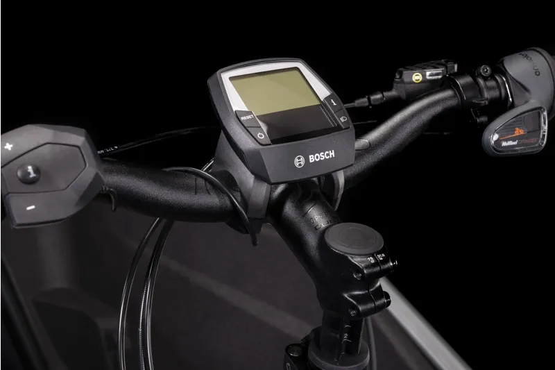 2025 Cube Cargo Dual Hybrid 500 - Electric Cargo Bike - Flash Grey / Black-2