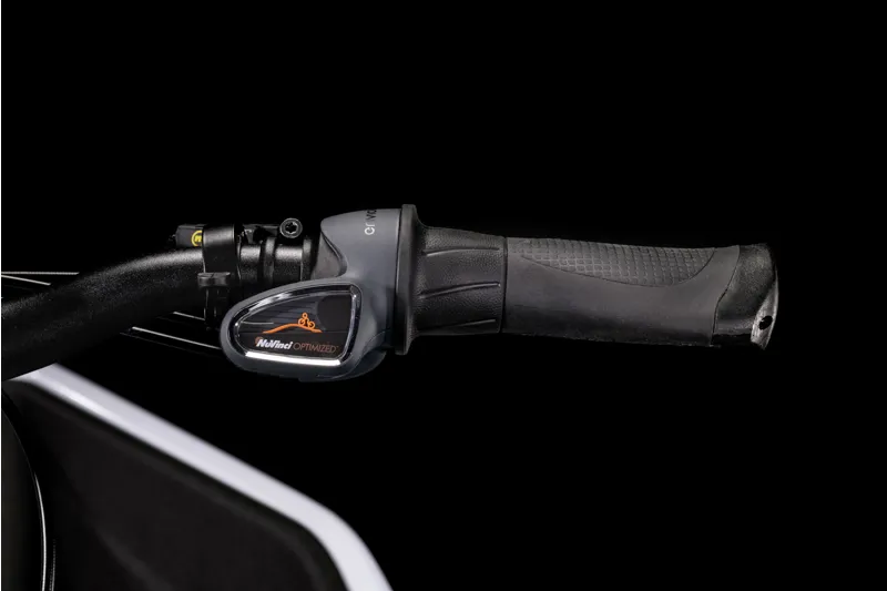 2025 Cube Cargo Dual Hybrid 500 - Electric Cargo Bike - Flash White / Black-3