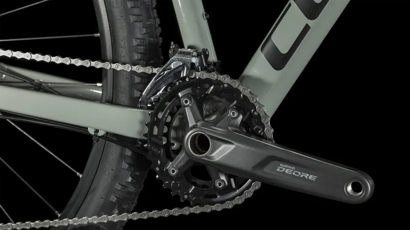 2024 Cube Attention - Mountain Bike - Swamp Grey / Black-6