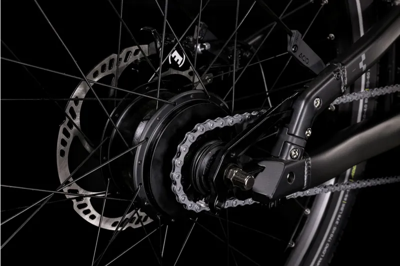 2025 Cube Cargo Dual Hybrid 1000 - Electric Cargo Bike - Flash Grey / Black-5