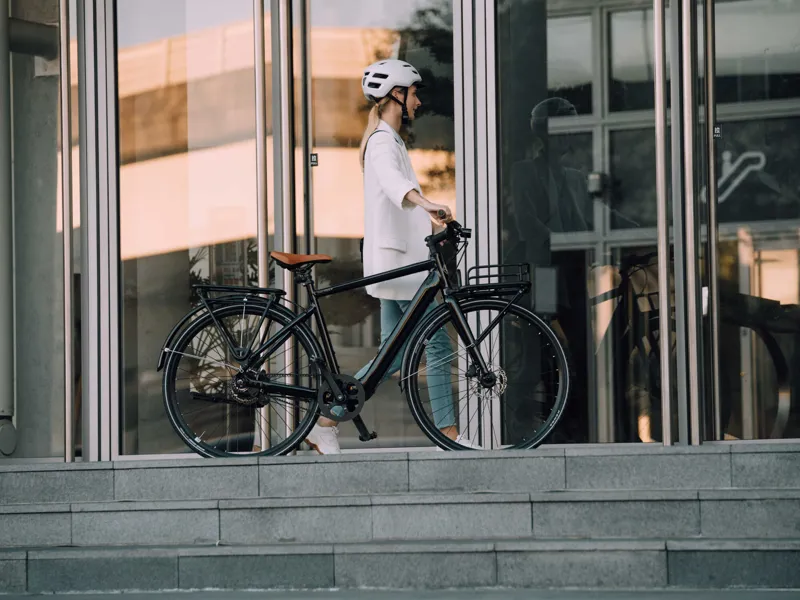 Momentum Transend E+/Vida E+/Voya E+ Rear Rack in Black-1