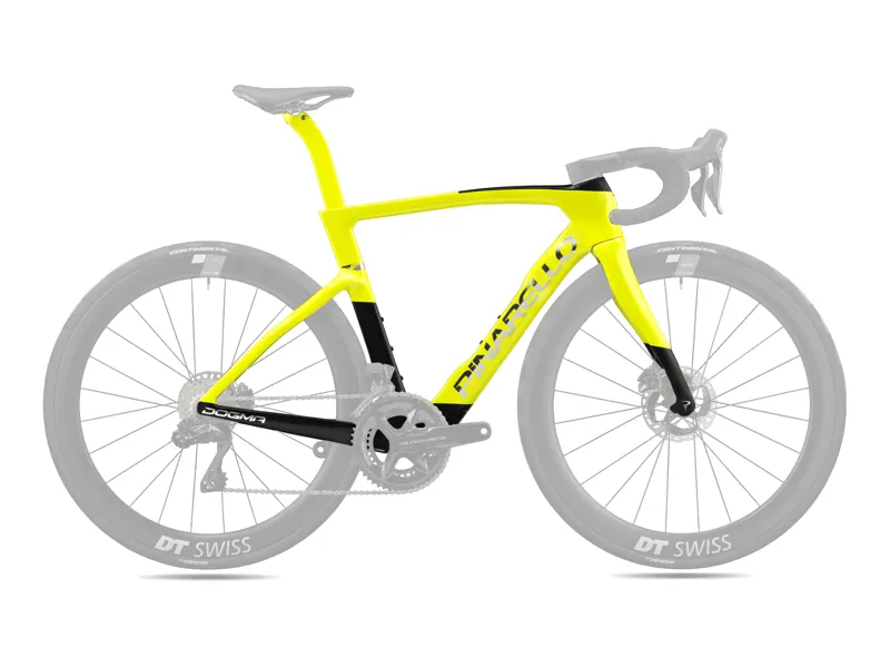 Pinarello Dogma F Frameset - Aurik Yellow