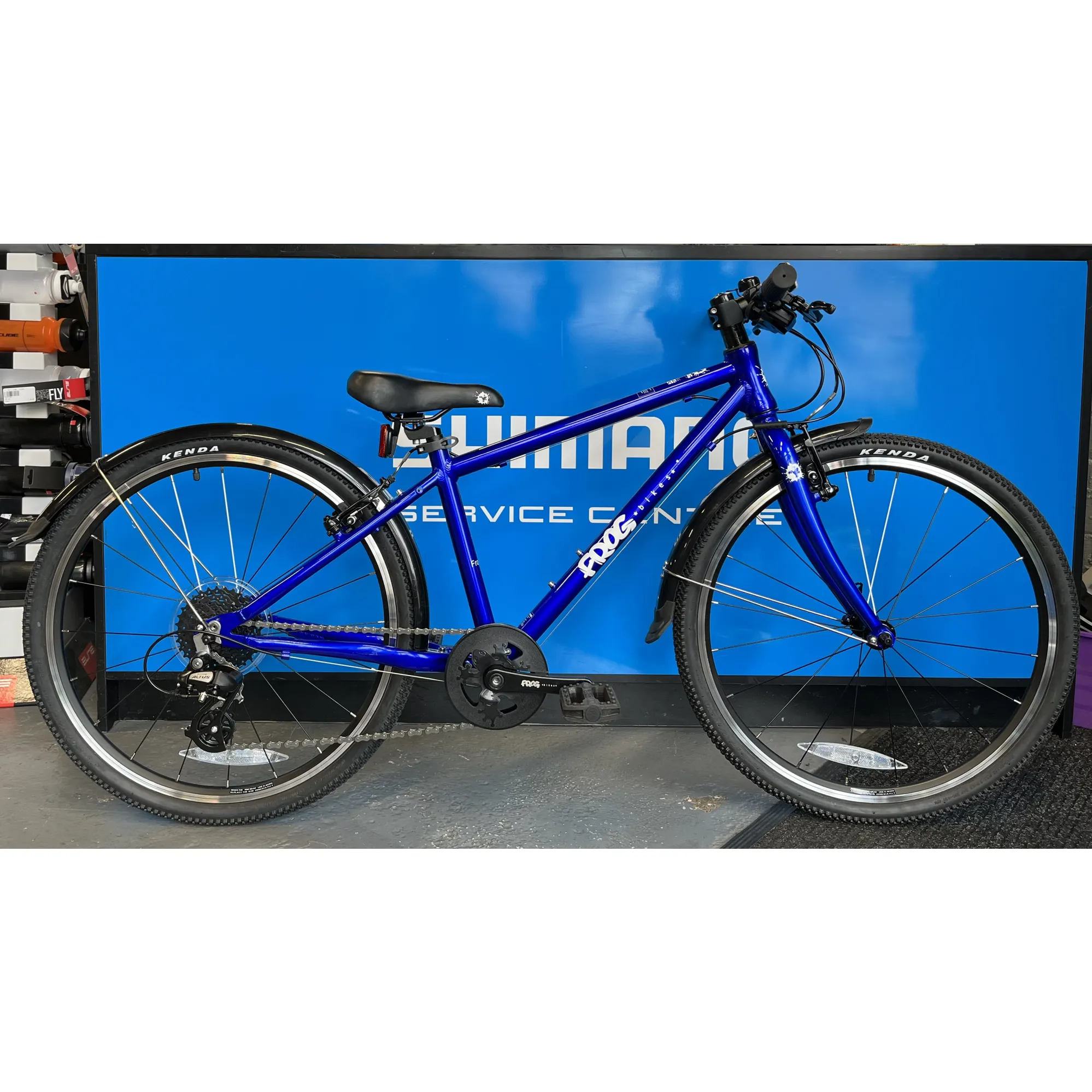 Childrens Bicycle Frog Bike Electric Blue Frog 61 24 Inch