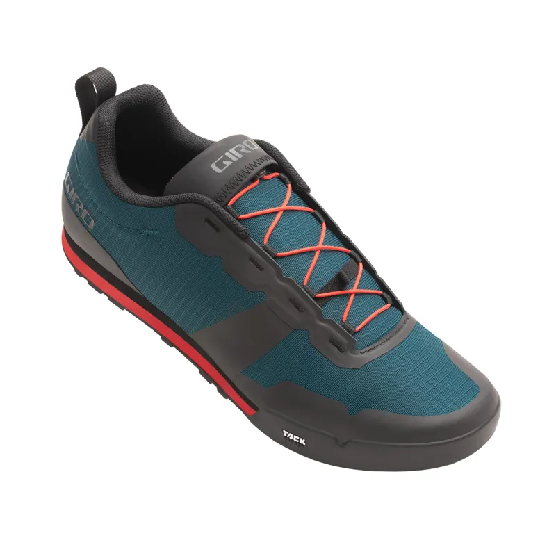 Giro Tracker Fastlace Mtb Cycling Shoes 2022: Red HARBOR BLUE
