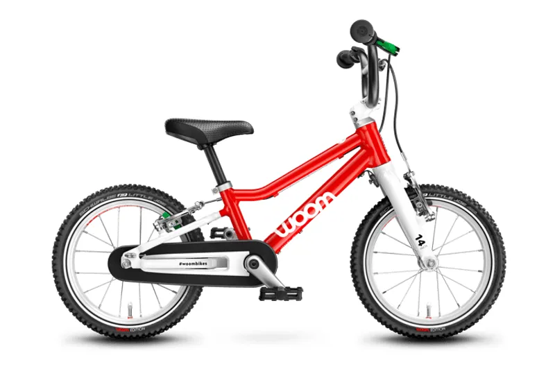 woom ORIGINAL 2 - 14 inch Lightweight Kids Bike - Red