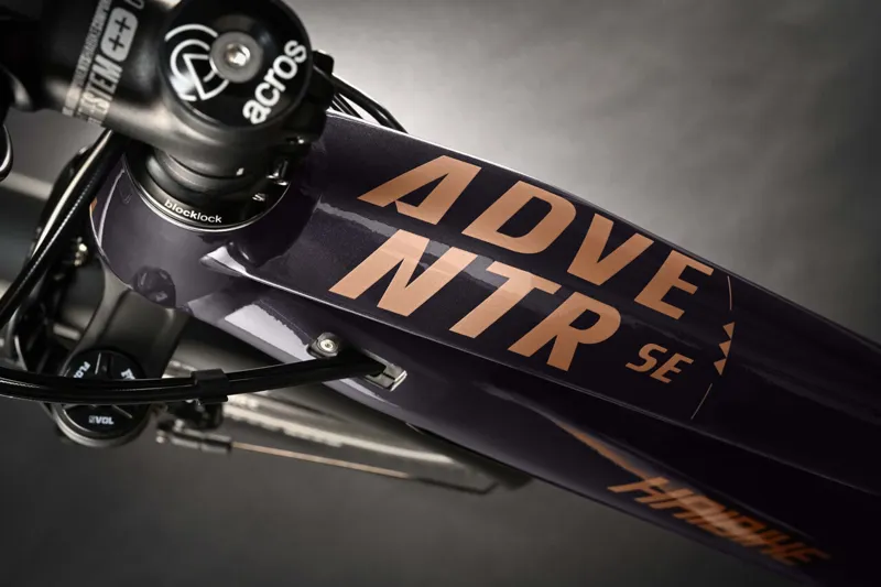 2024 Haibike Adventr SE - Equipped Full Suspension Electric Mountain Bike - Purple / Cognac-2