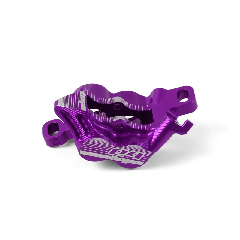 Hope E4 Caliper Body in Purple