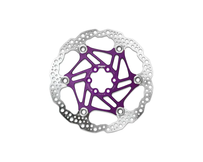 Hope Floating Disc 183mm 6-Bolt Float Rotor in Purple