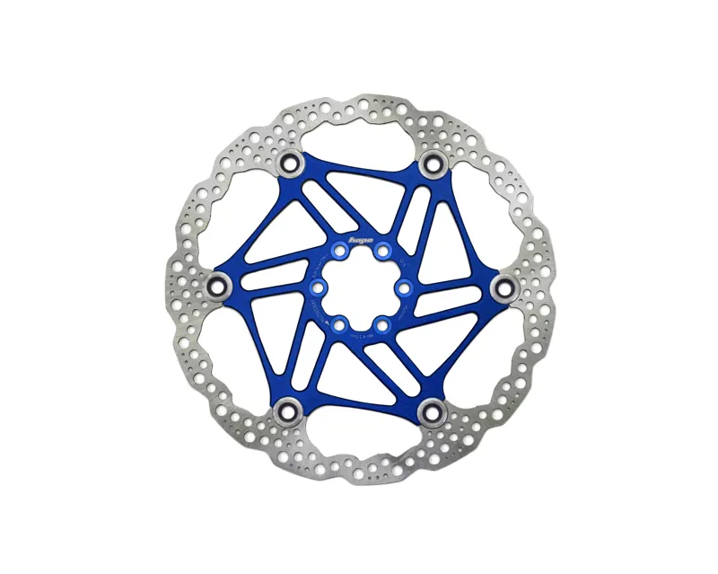 Hope Floating Disc 200mm 6-Bolt Float Rotor in Blue
